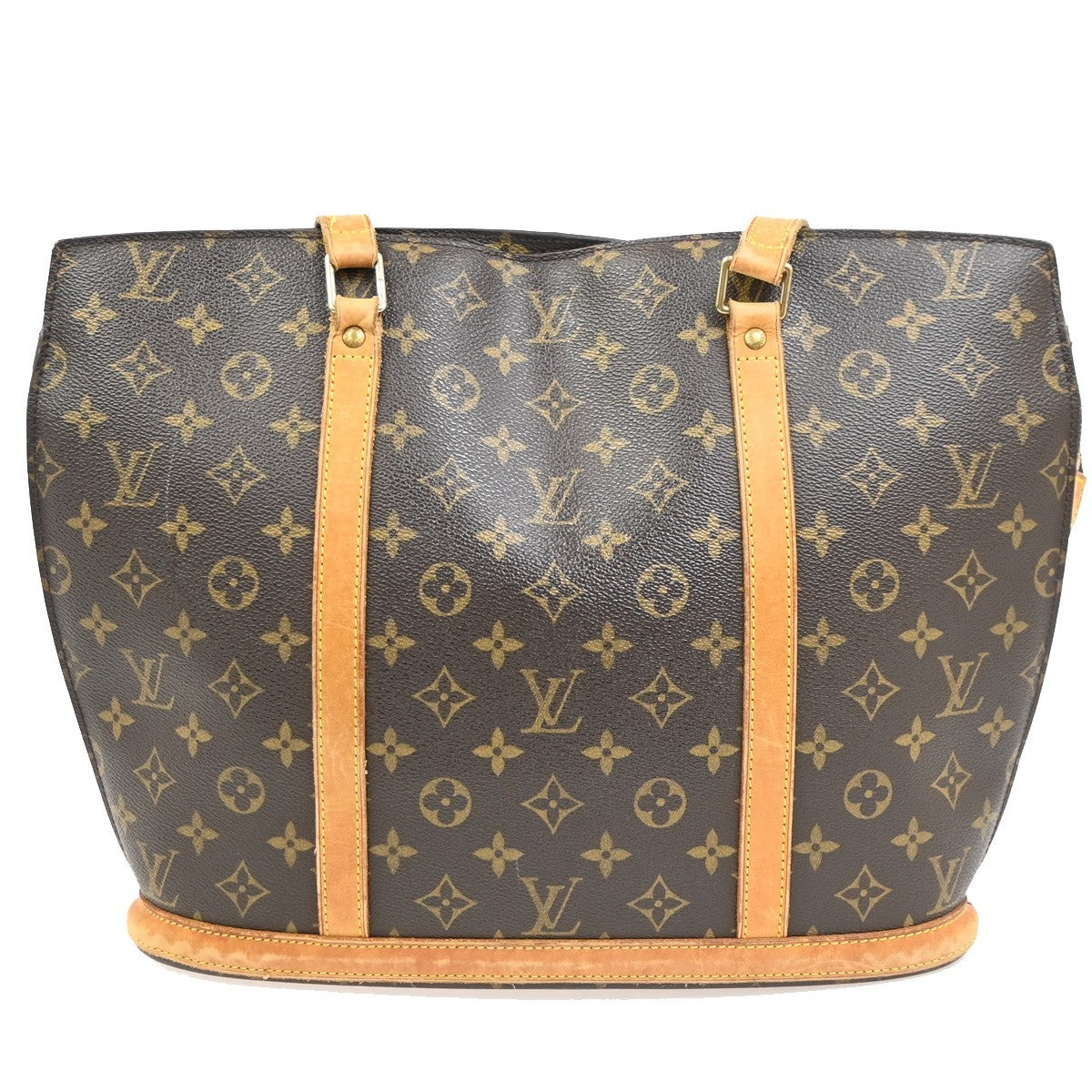 LOUIS VUITTON BABYLONE Shoulder Bag Monogram Leather Brown France M51102 87PA089