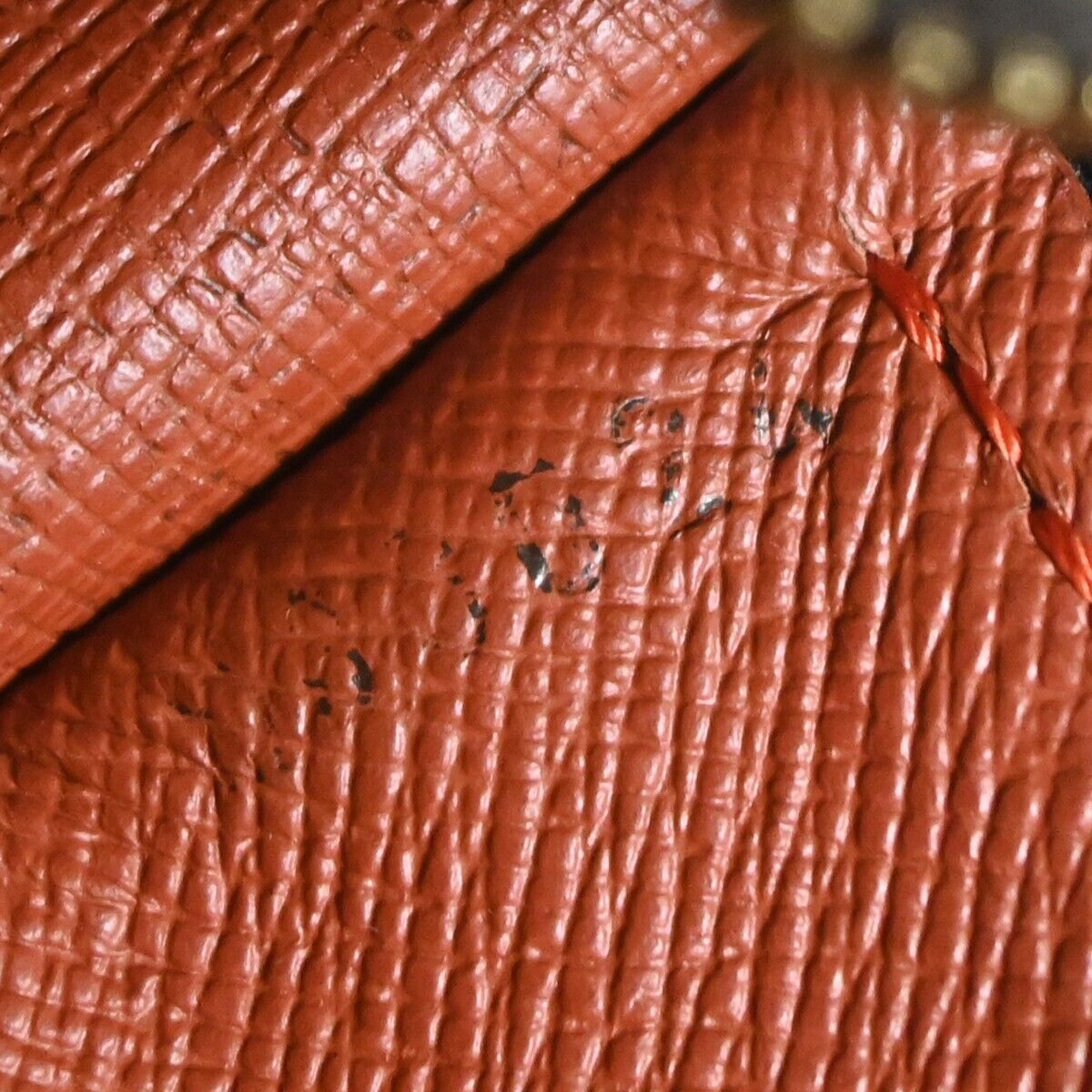 LOUIS VUITTON Papillon 30 Hand Bag Damier Ebene Leather Brown N51303 97FA076