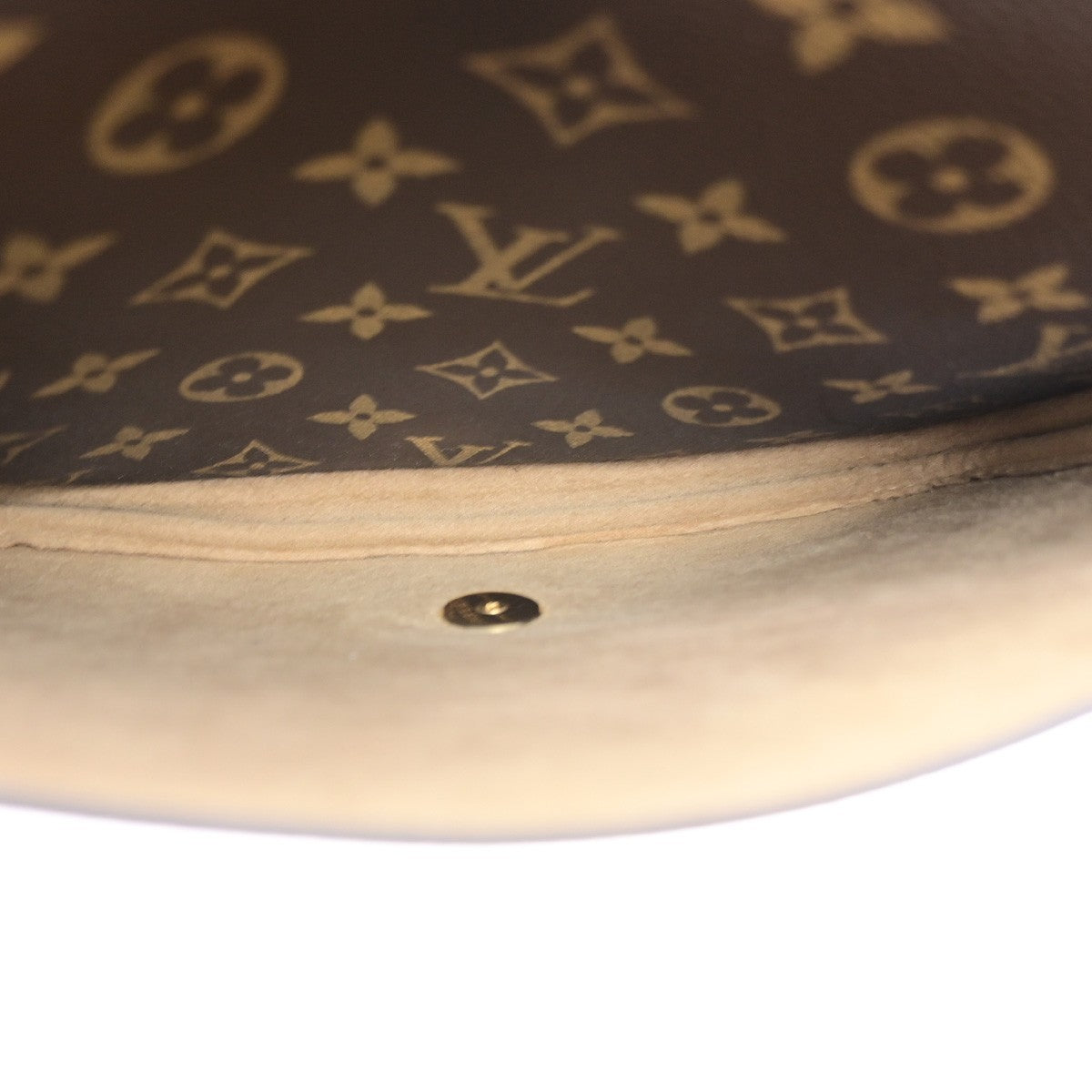 LOUIS VUITTON Logo Marignan Shoulder Bag Monogram Leather Brown M44259 600RQ083