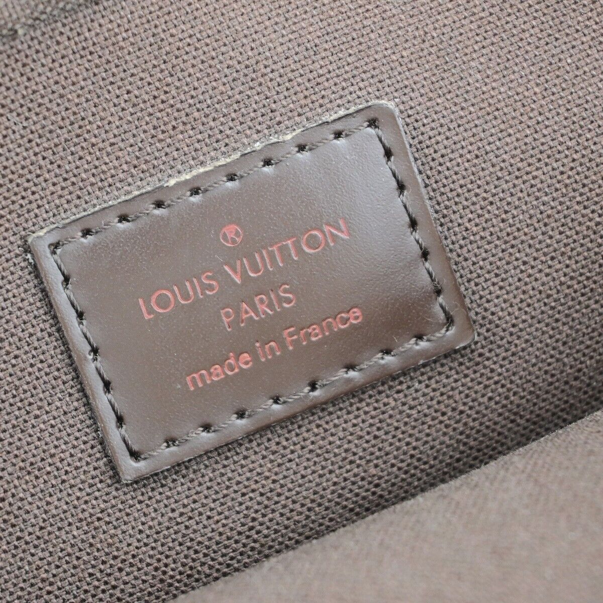 LOUIS VUITTON Trotter Bobur Shoulder Bag Damier Ebene Leather BN N41135 79EC528