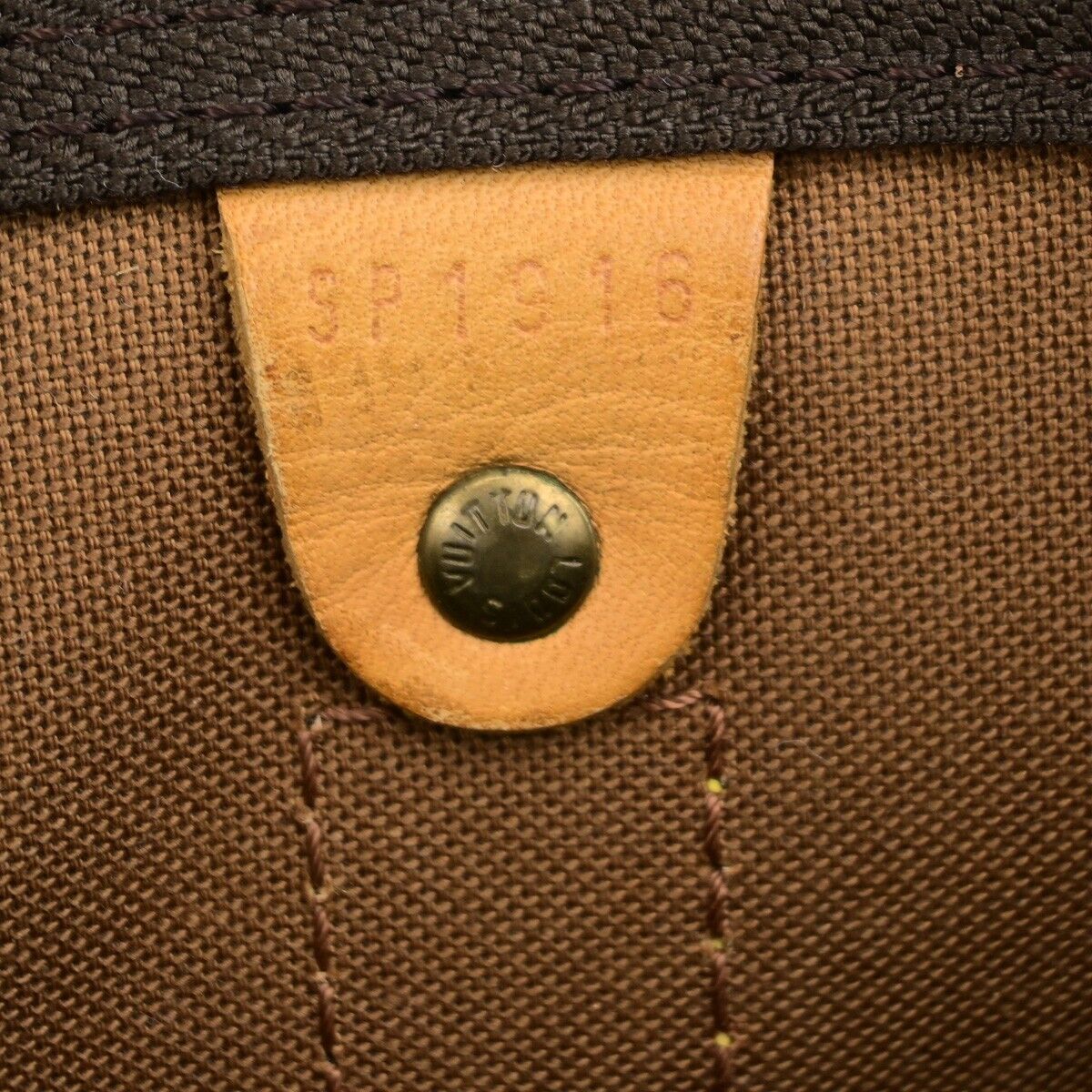 LOUIS VUITTON Keepall 50 Travel Hand Bag Monogram Leather Brown M41426 72ED322