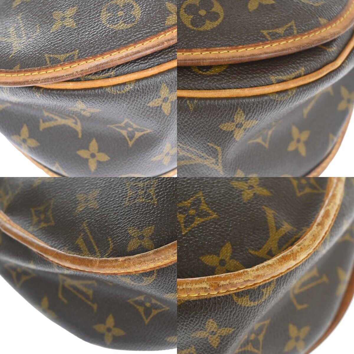 LOUIS VUITTON Menilmontant PM Shoulder Bag Monogram Leather BN M40474 72ED306