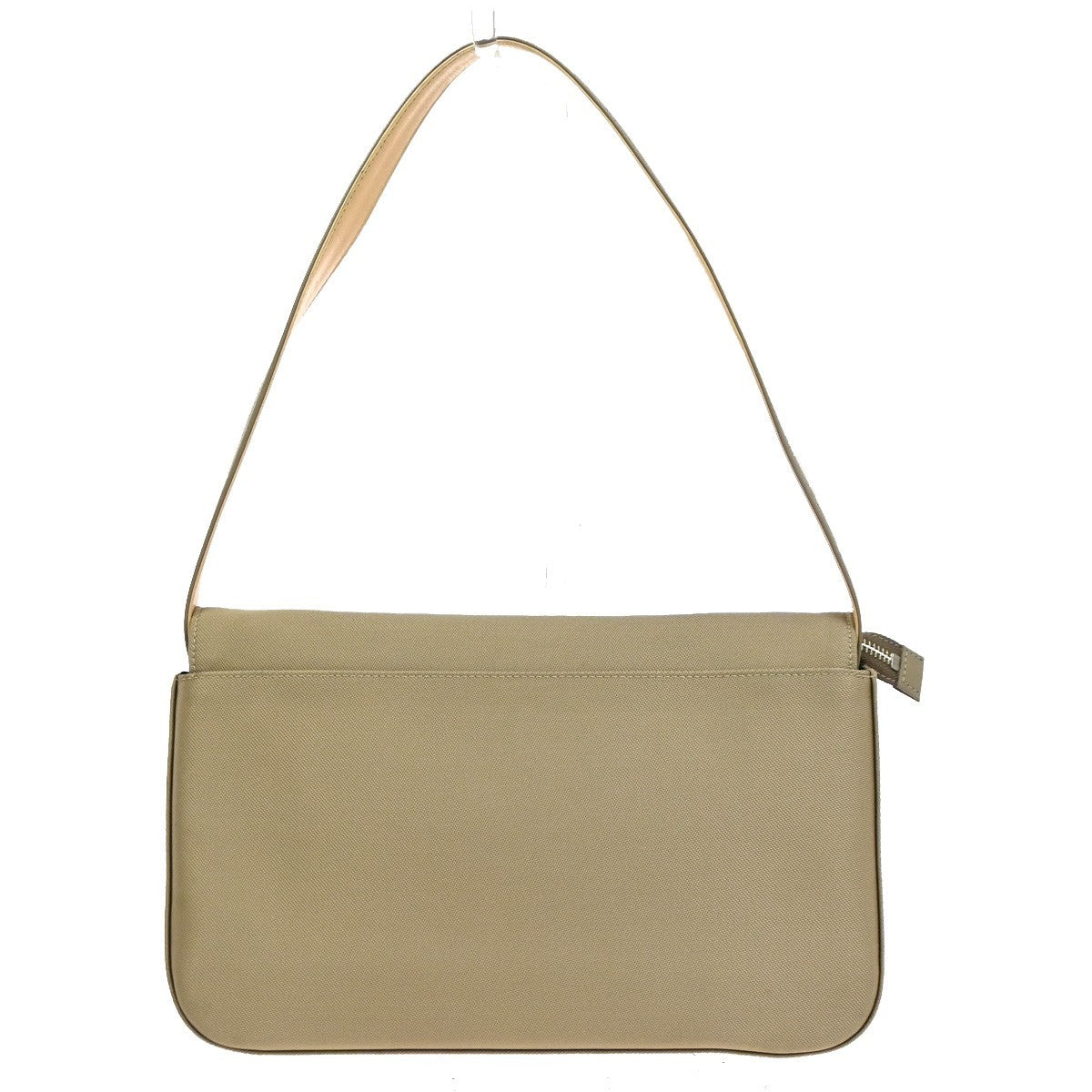 GIVENCHY 4G Logo  Hand Bag With Pouch Nylon Leather Beige SHW Japan 06CA843