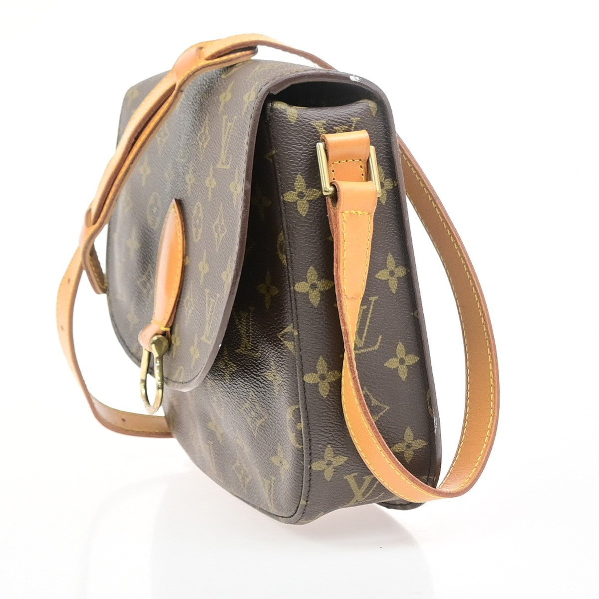 LOUIS VUITTON Saint Cloud GM Shoulder Bag Monogram Leather BN USA M51242 34YJ233