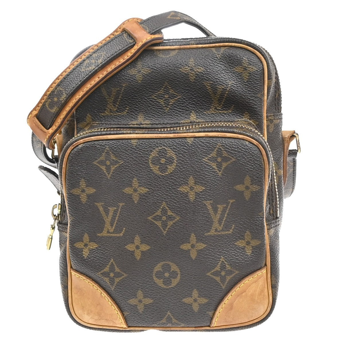 LOUIS VUITTON Amazon Crossbody Shoulder Bag Monogram Leather BN M45236 85MA695