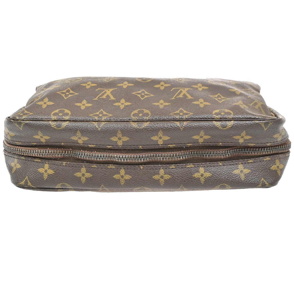 LOUIS VUITTON Trousse Toilette 28 Clutch Hand Bag Monogram Brown M47522 68KC425