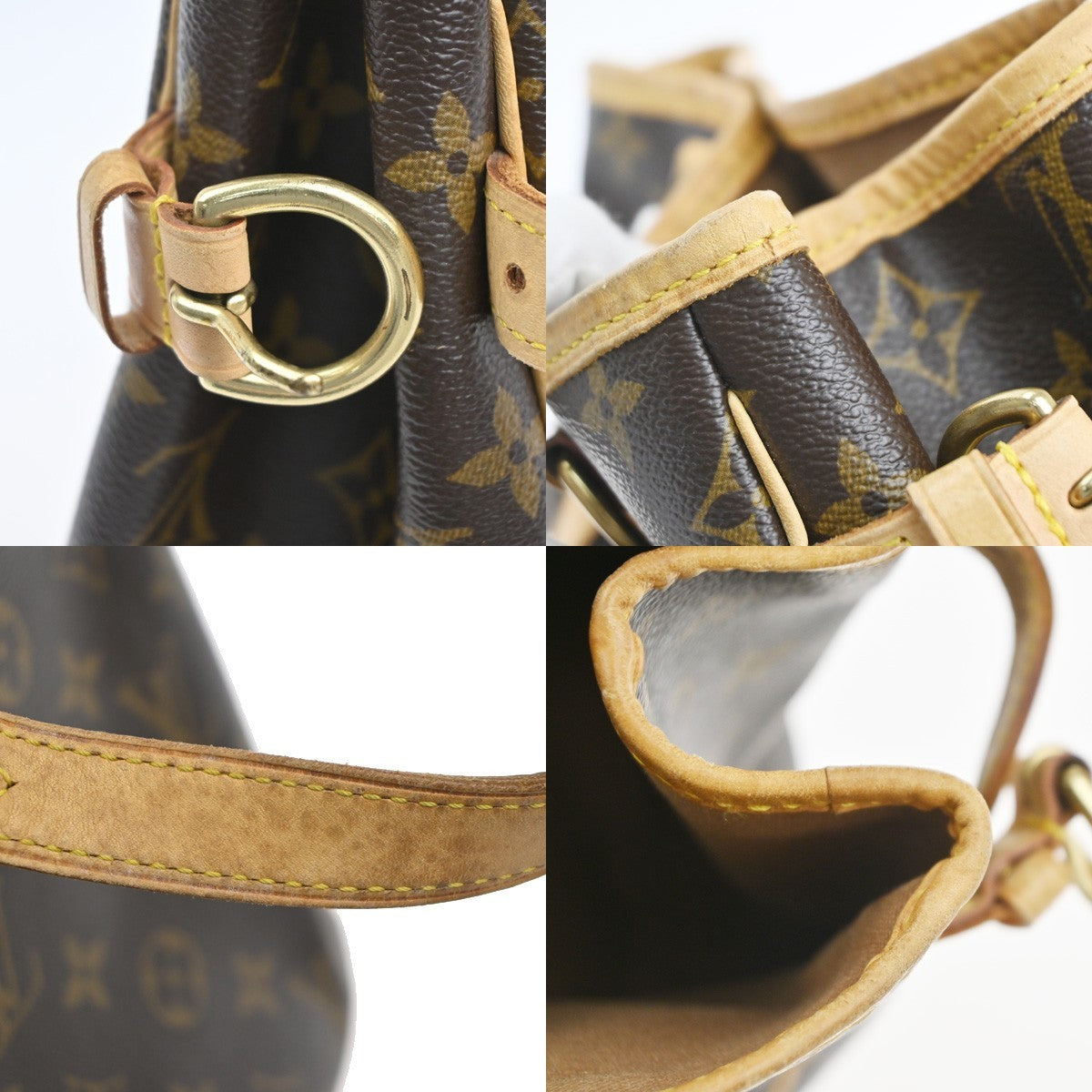 LOUIS VUITTON Batignolles Tote Hand Bag Monogram Leather BN USA M51156 70MA450