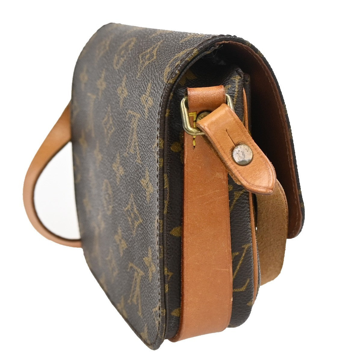LOUIS VUITTON Mini Cartouchiere Shoulder Bag Monogram Leather BN M51254 62TA010