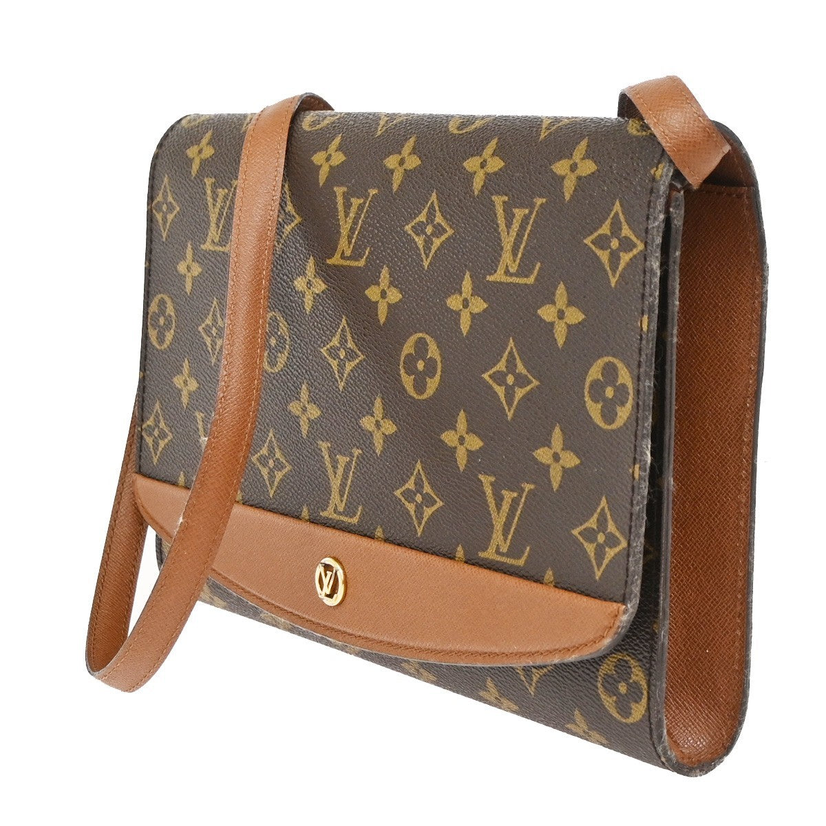 LOUIS VUITTON Bordeaux 2Way Shoulder Clutch Bag Monogram Leather M51797 65CB005