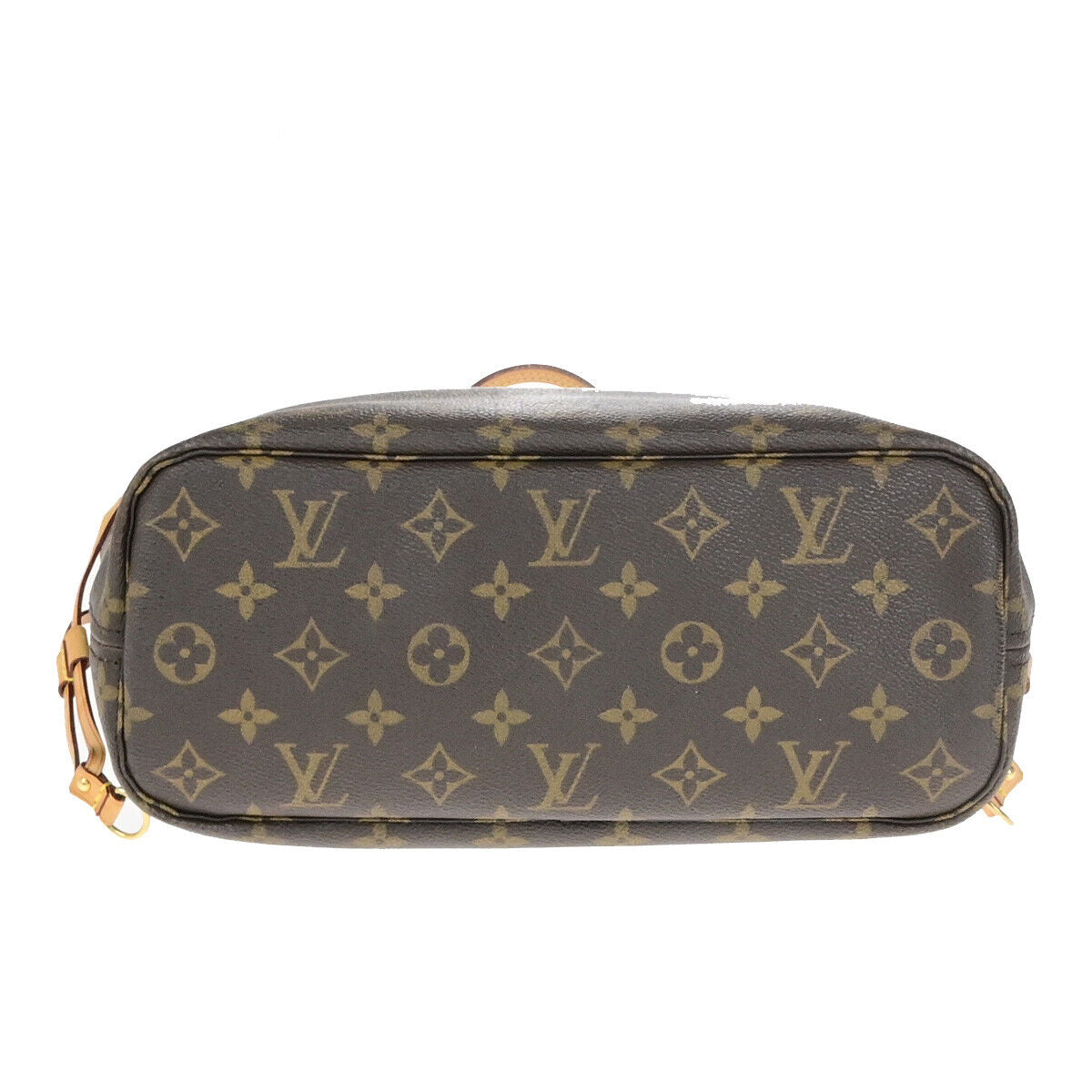 LOUIS VUITTON Neverfull PM Shoulder Tote Bag Monogram Leather BN M40155 55YG761