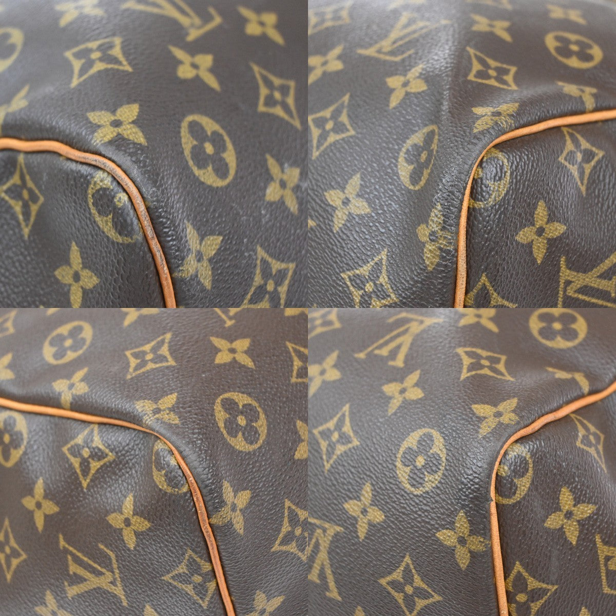 LOUIS VUITTON Keepall Bandouliere 60 2Way Hand Bag Monogram Brown M41412 72YJ243