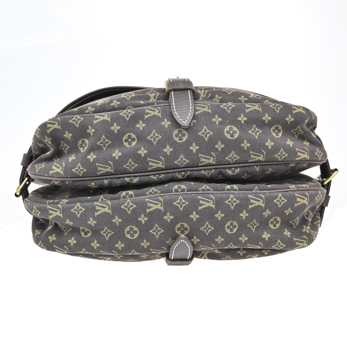 LOUIS VUITTON Saumur 30 Shoulder Bag Monogram Mini Lin Canvas BN M95227 72EF891