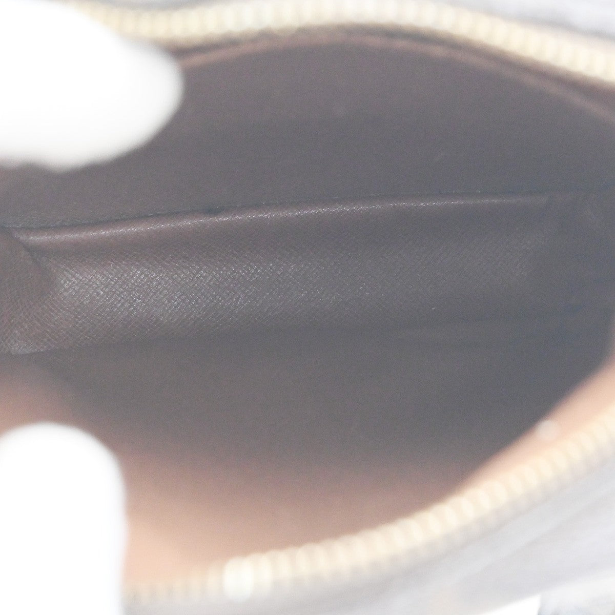 LOUIS VUITTON Danube Shoulder Bag Monogram Leather Brown France M45266 67CA600