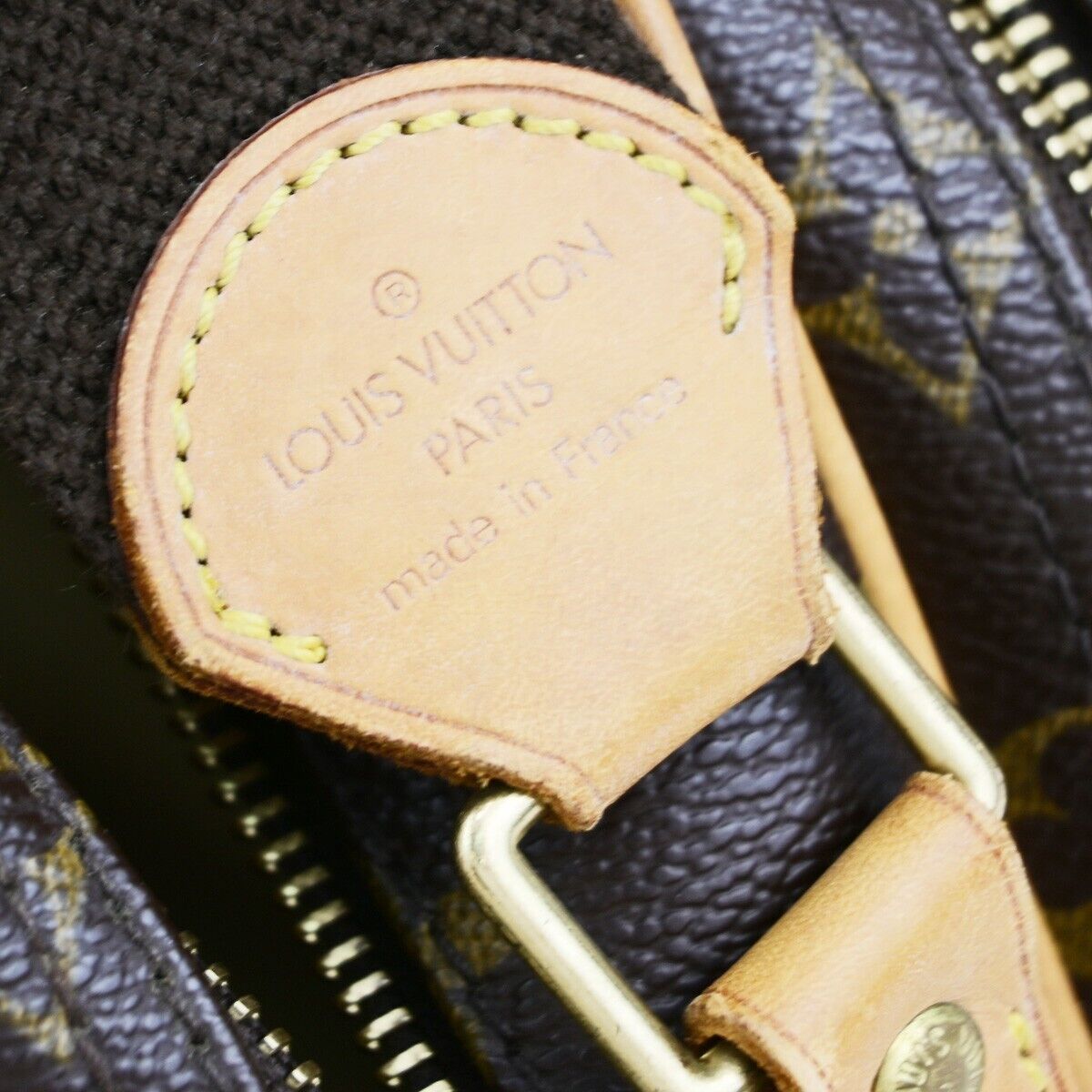 LOUIS VUITTON Reporter PM Crossbody Shoulder Bag Monogram Leather M45254 17ED015