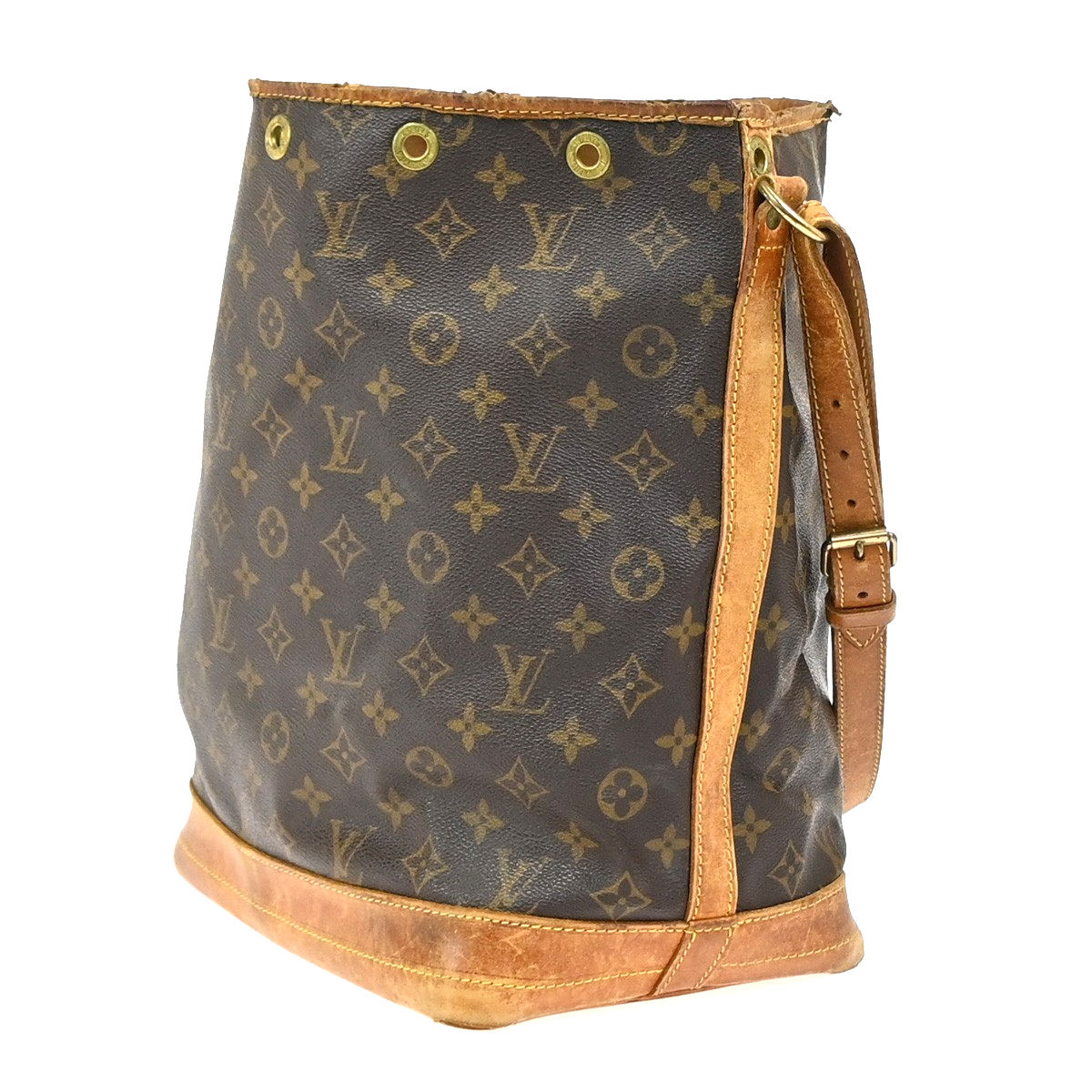 LOUIS VUITTON Noe GM Drawstring Shoulder Bag Monogram Leather BN M42224 66YJ060