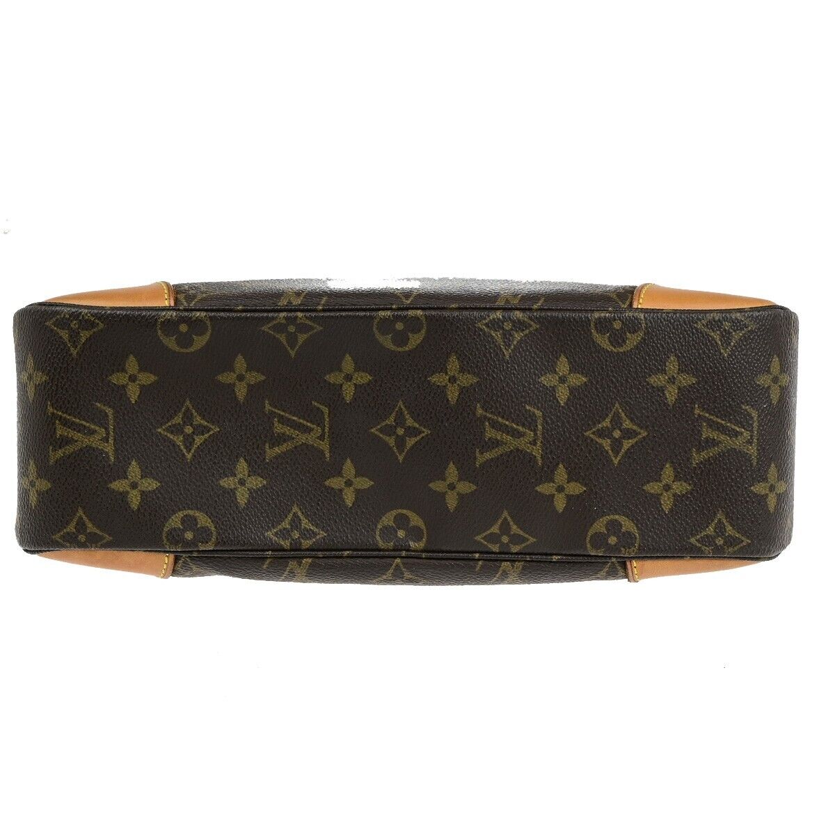 LOUIS VUITTON Boulogne 30 Shoulder Bag Monogram Leather Brown M51265 86ED139