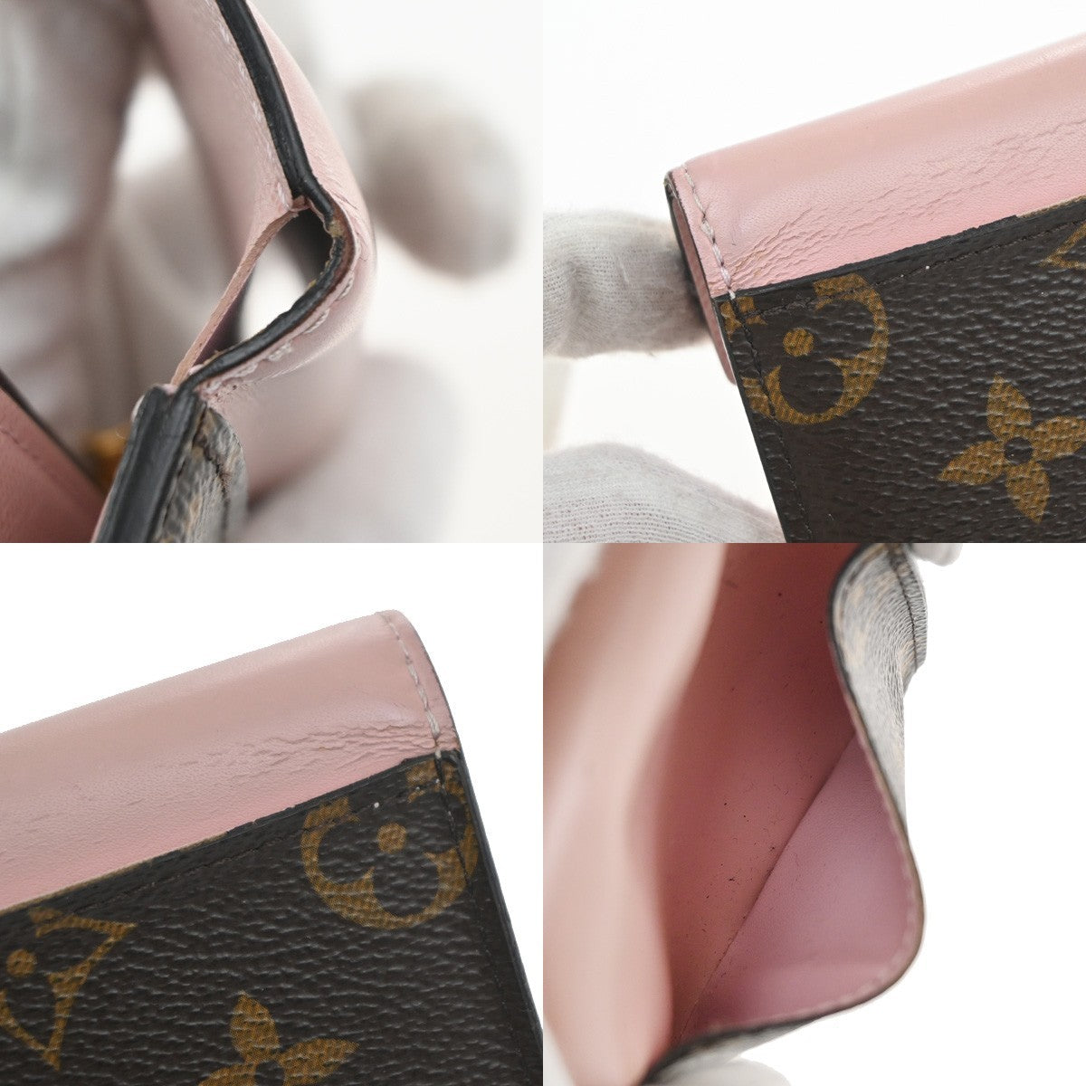 LOUIS VUITTON Portefeuille Zoe Trifold Wallet Monogram Leather PK M62933 36MA479