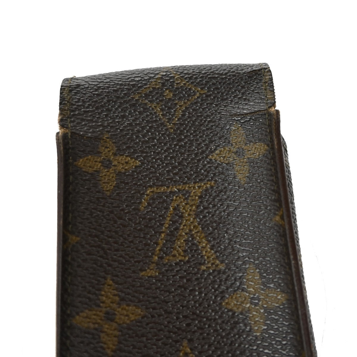 LOUIS VUITTON LV 3 Set Wallet Key Cigarette Case Monogram Leather Brown 01EF824
