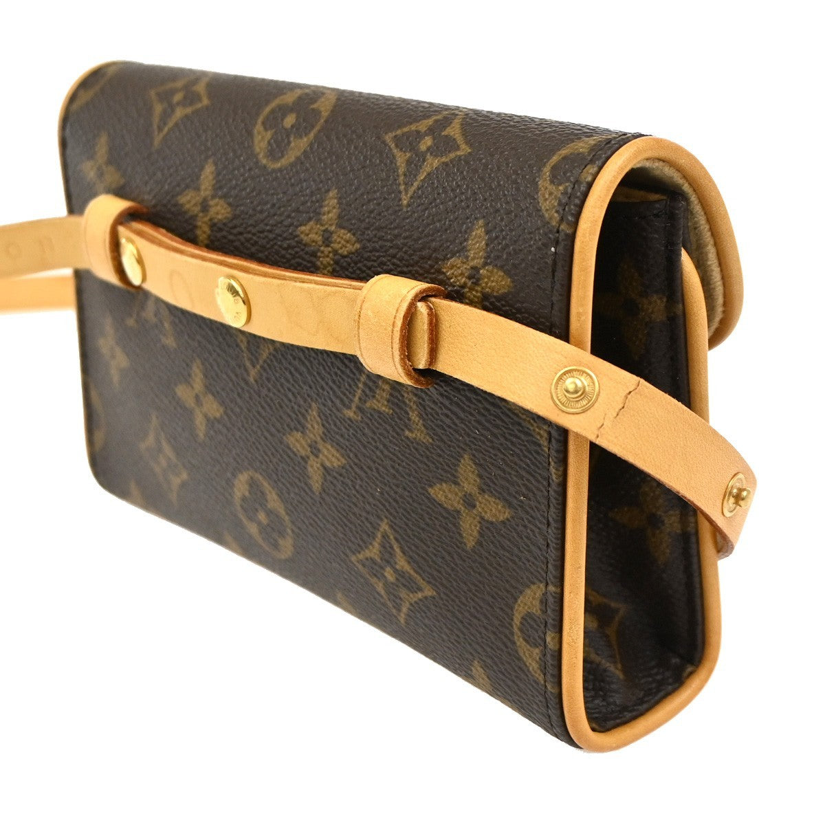LOUIS VUITTON Pochette Florentine Bum Bag XS Monogram Leather BN M51855 76KC272