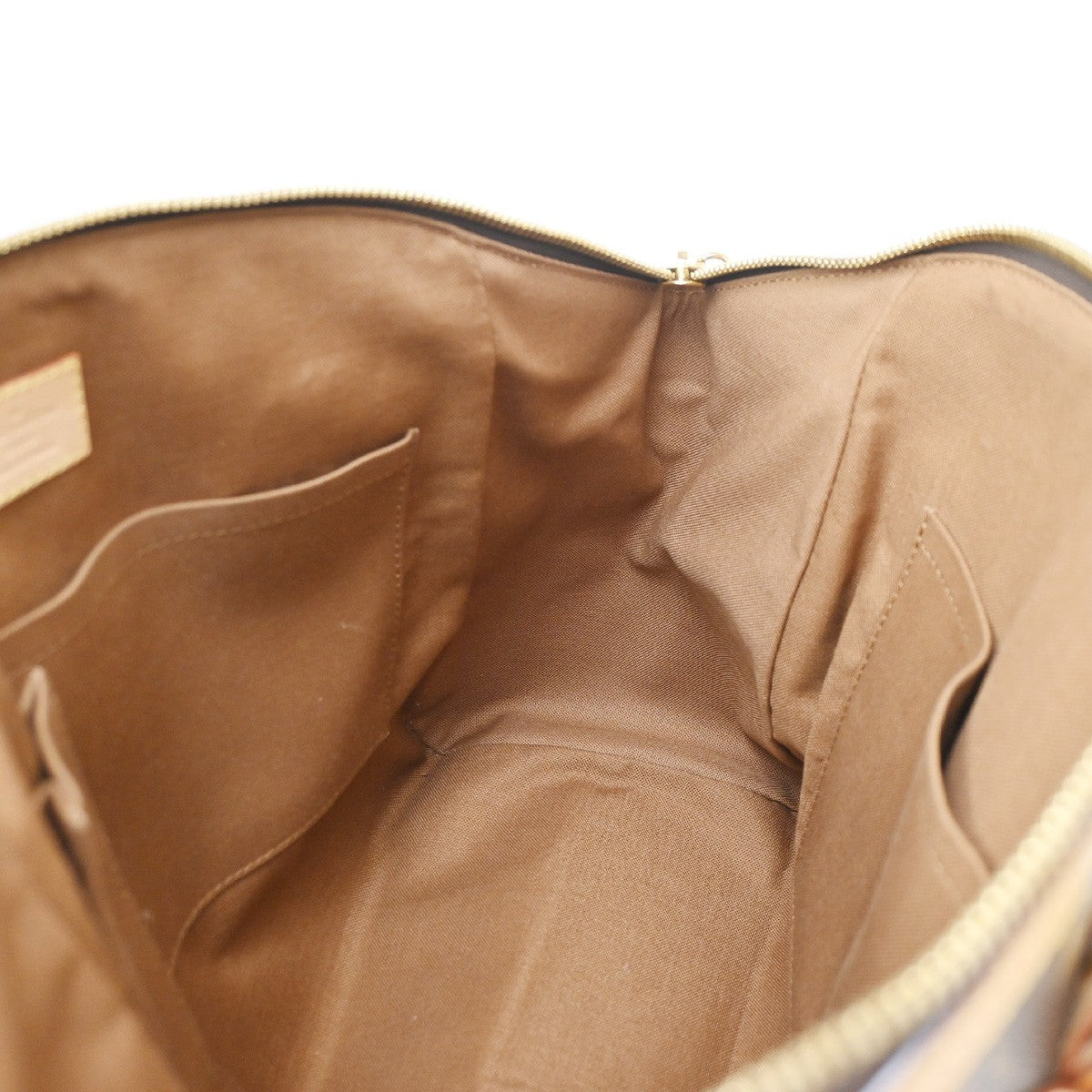 LOUIS VUITTON LV Tivoli GM Shoulder Bag Monogram Leather Brown M40144 57CA616