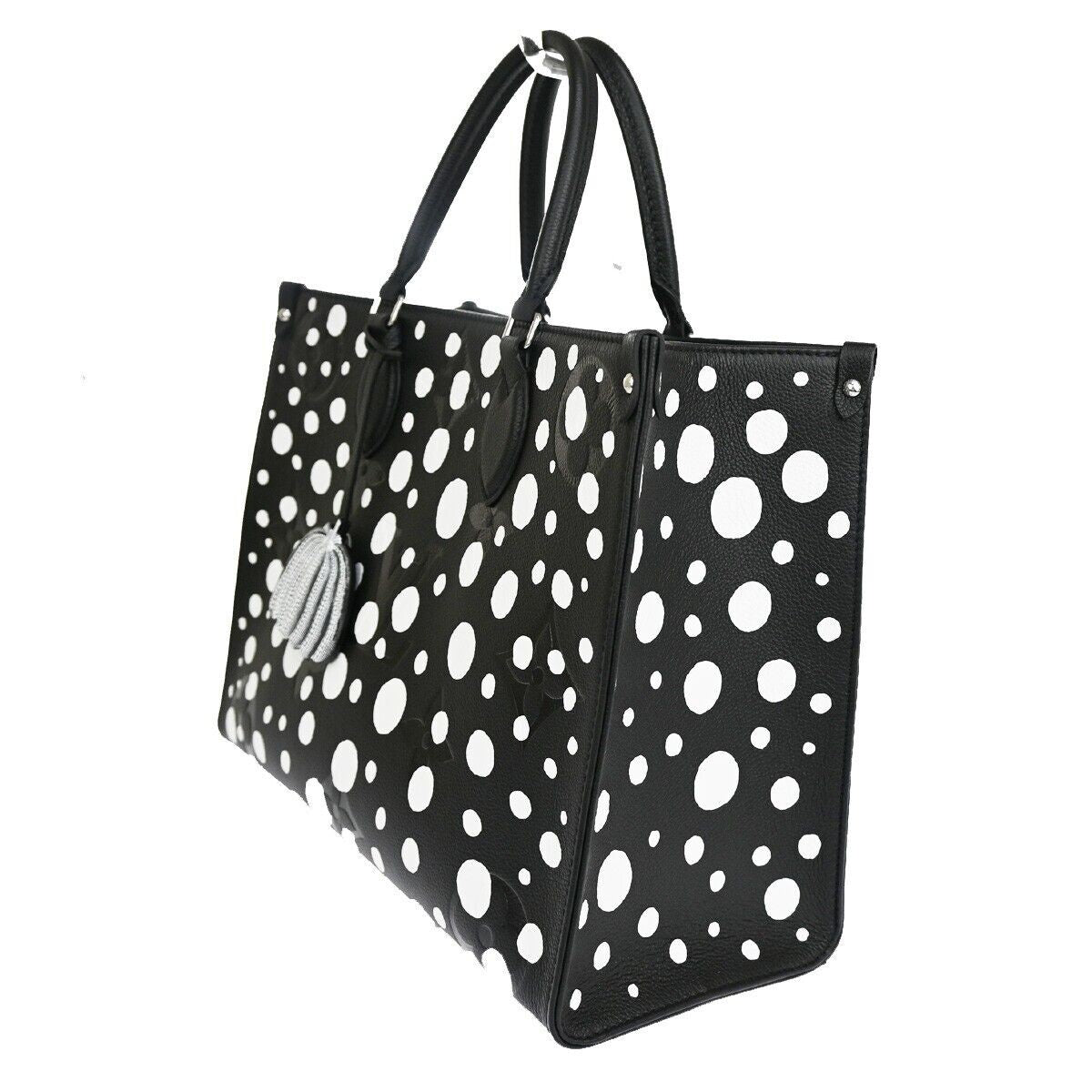 LOUIS VUITTON LV × YK OnTheGo MM Hand Bag Monogram EmpreinteDots M46389...