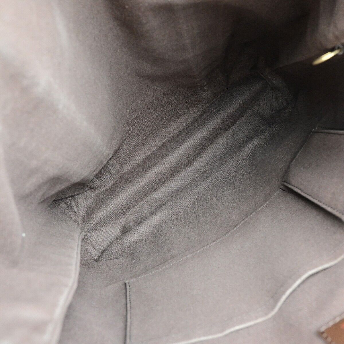 LOUIS VUITTON Cabas Beaubourg Shoulder Bag Damier Ebene Leather N52006 75EC527