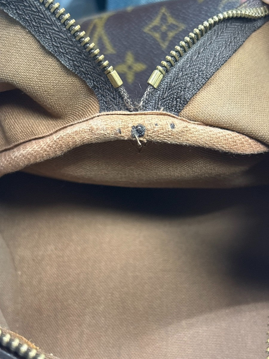 LOUIS VUITTON Speedy 30 Travel Hand Bag Monogram Leather Brown M41526 17MA700