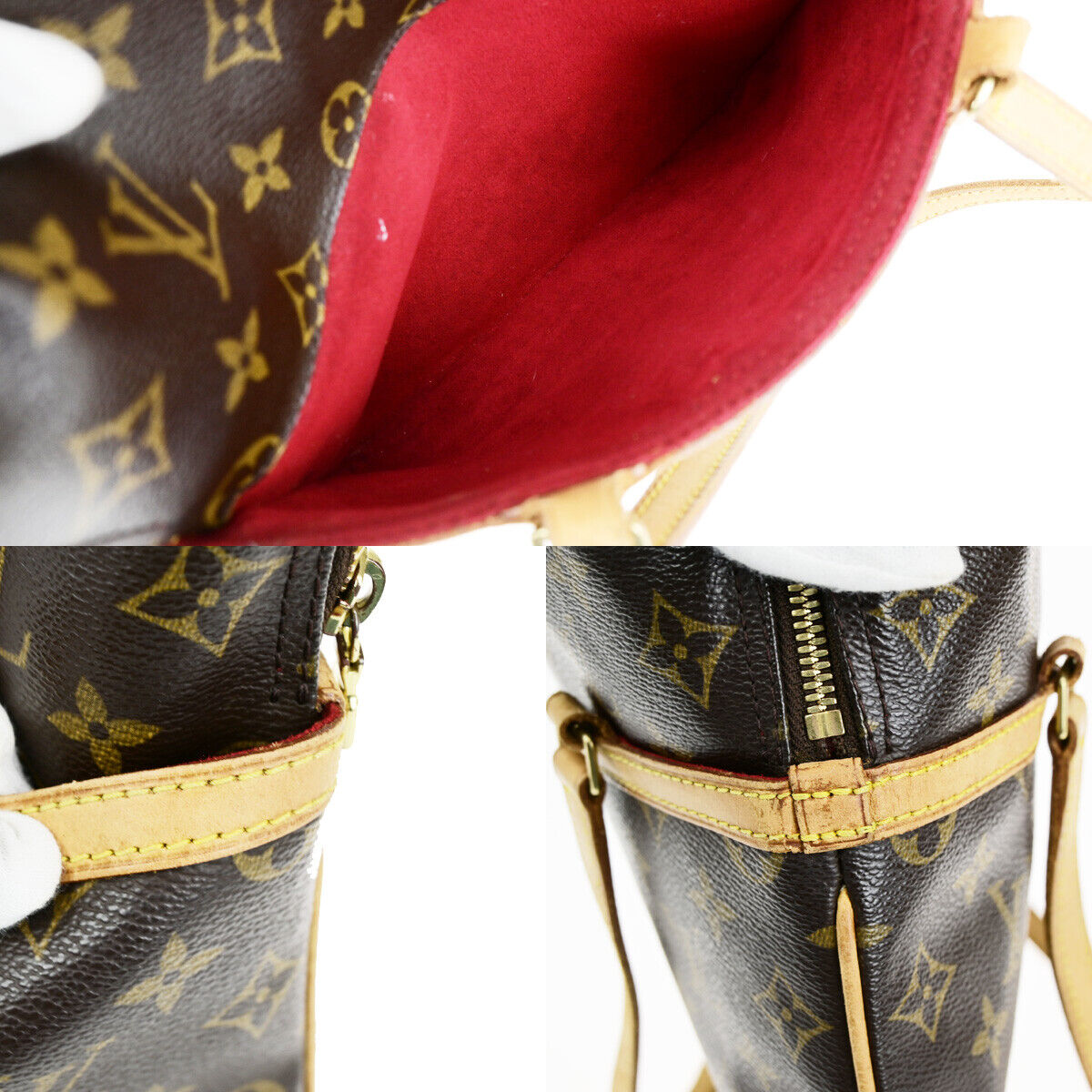 LOUIS VUITTON Coussin GM Shoulder Bag Monogram Leather Brown M51141 86SJ469