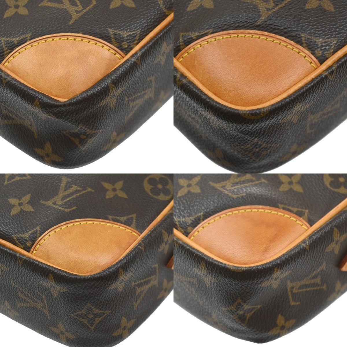 LOUIS VUITTON Trocadero 27 Shoulder Bag Monogram Leather Brown M51274 84SA139