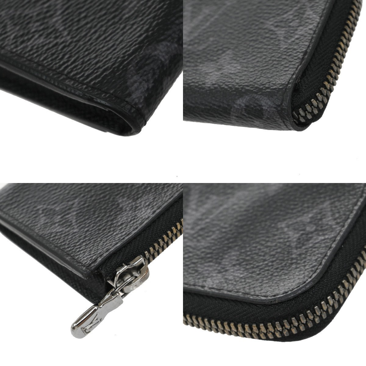 LOUIS VUITTON Porte Monnaie Jules Coin Wallet Monogram Eclipse BK M63536 31KB471