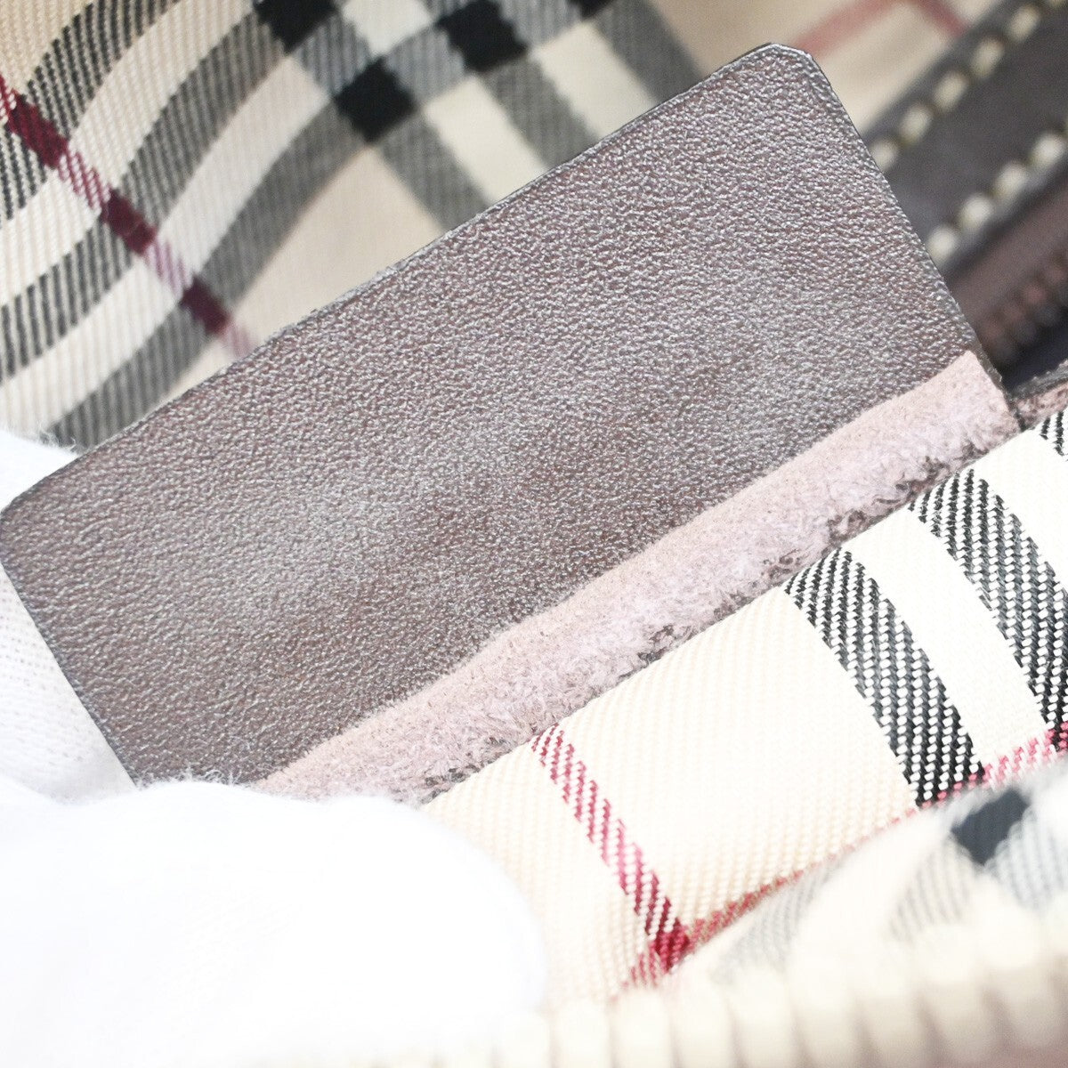 BURBERRY Logo Blue Label Crossbody Shoulder Bag Canvas Leather Blue 67FB690