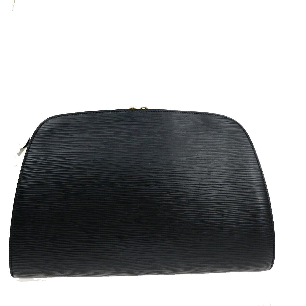 LOUIS VUITTON Logo Dauphine GM Cosmetic Pouch Epi Leather Black M48432 60YF470