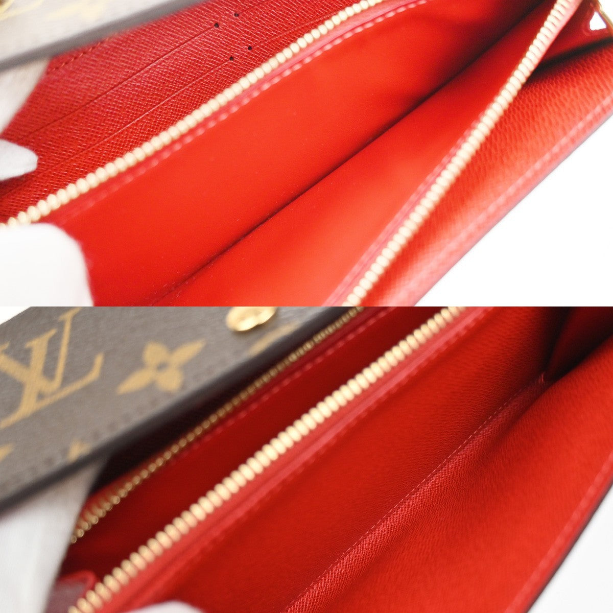 LOUIS VUITTON Portefeuille Sarah Wallet Monogram Groom BN France M60034 74MA587