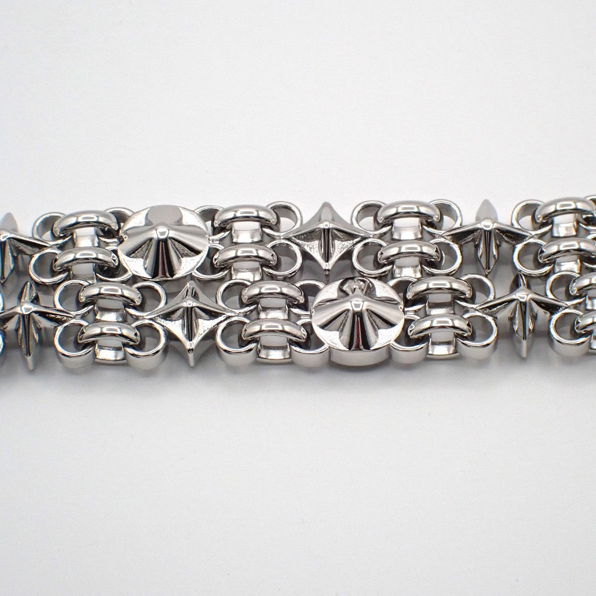LOUIS VUITTON Logo Dauphine Chain shoulder strap Stainless Steel Siver 38RL713