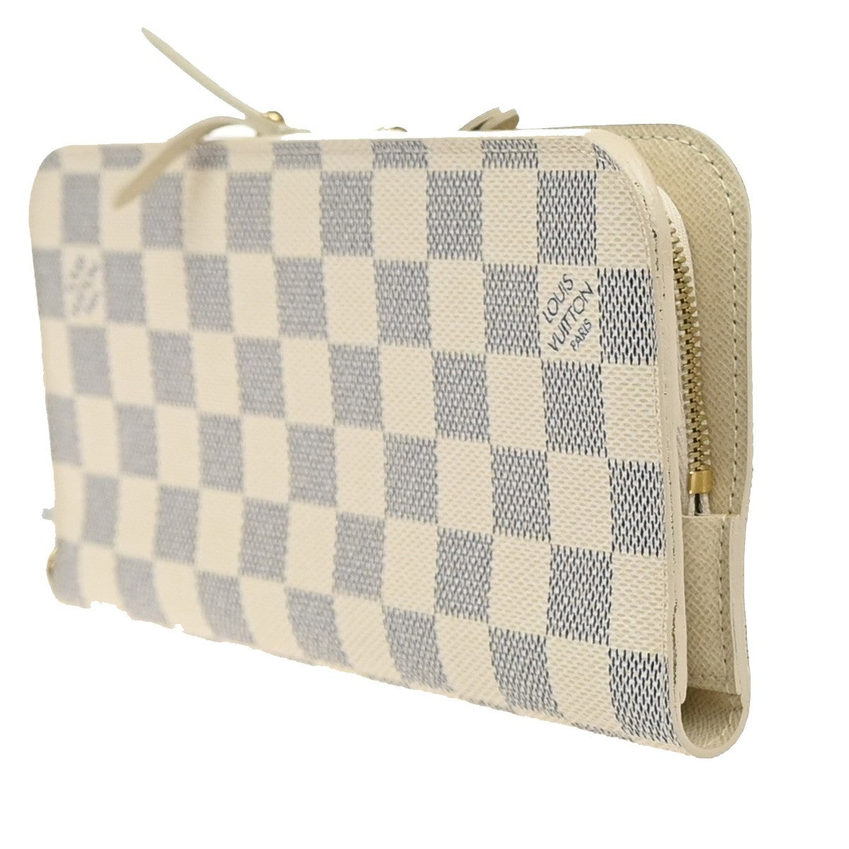 LOUIS VUITTON Portefeuille Insolite Wallet Damier Azur Leather WE N63072 77MA576