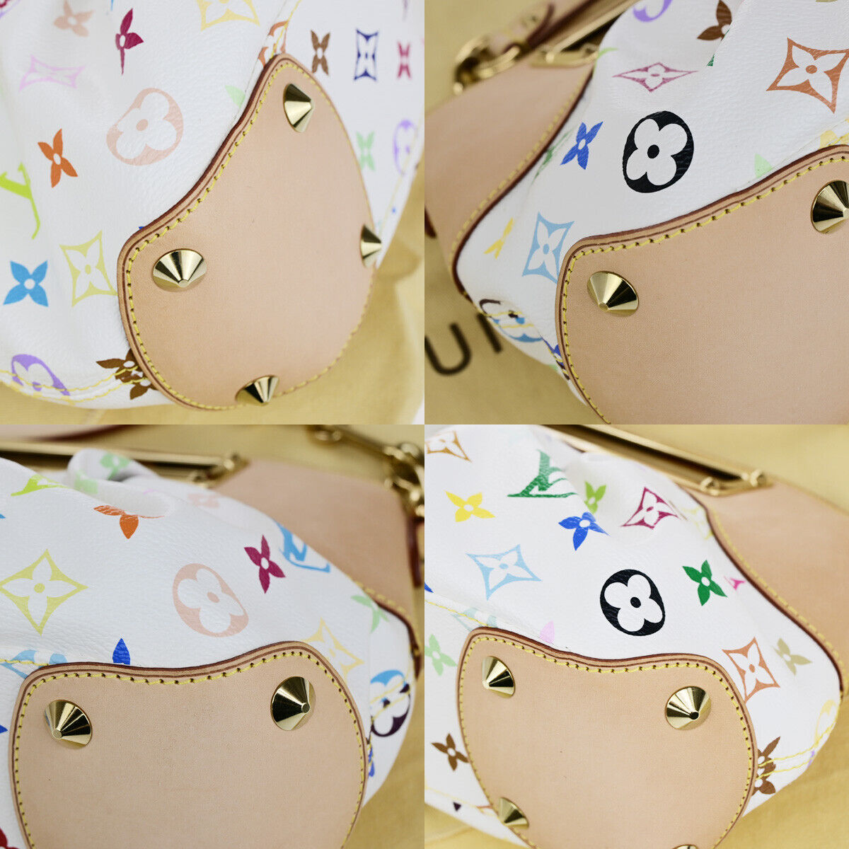 LOUIS VUITTON Judy PM 2Way Chain Shoulder Bag Monogram Multi WE M40257 651RK733