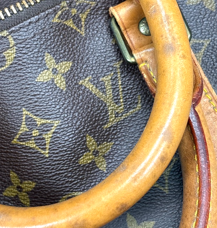 LOUIS VUITTON Keepall 50 Travel Hand Bag Monogram Leather Brown M41426 79MA435