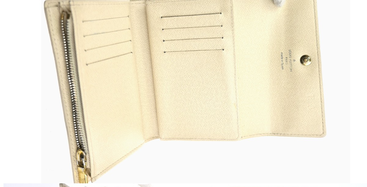 LOUIS VUITTON Portefeuille Alexandra Wallet Damier Azur Leather N63068 67KC474