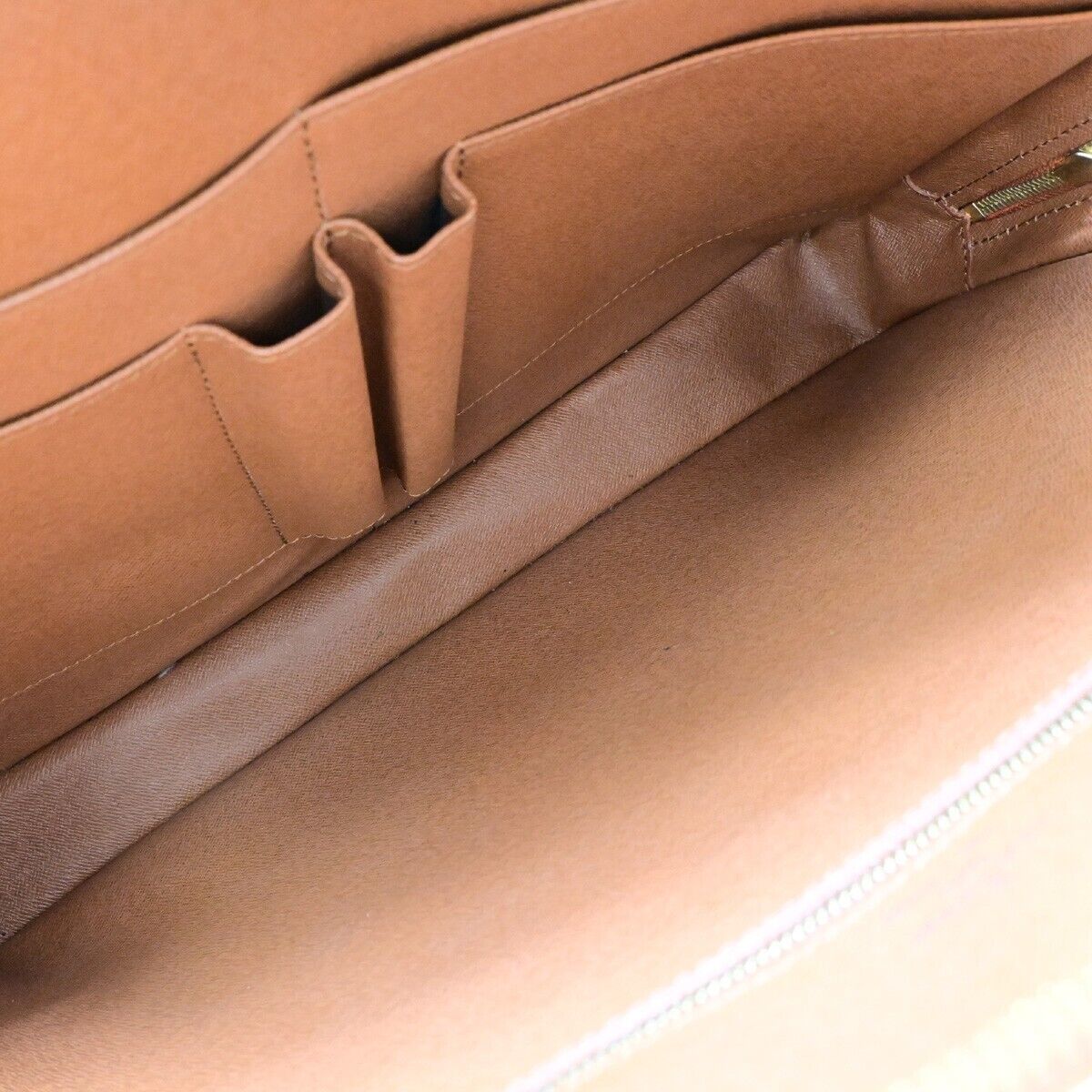 LOUIS VUITTON Porte Documents Voyage Briefcase Hand Bag Epi Brown M59098 82EB589