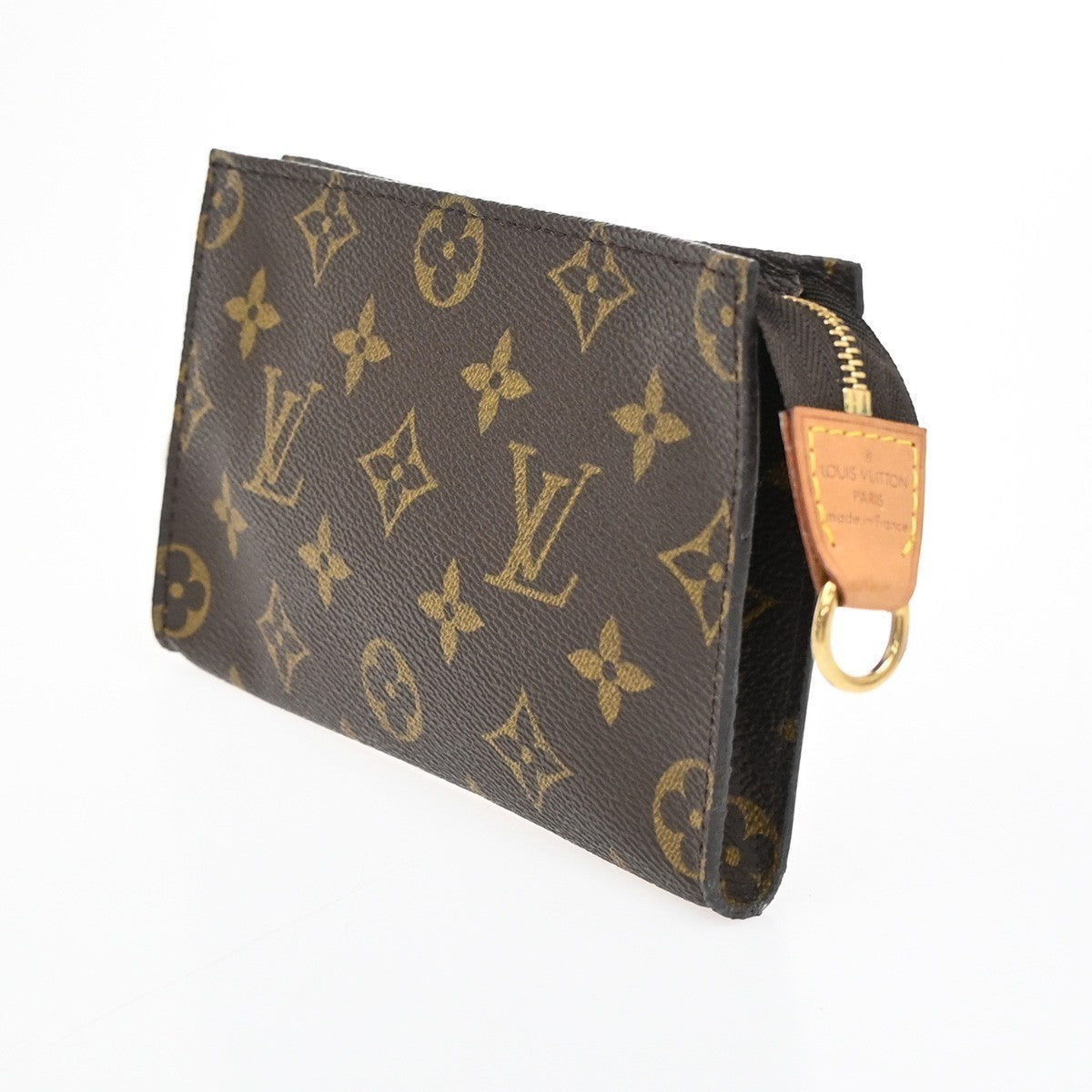 LOUIS VUITTON LV Bucket PM Clutch Pouch Bag Monogram Leather France 05EG202