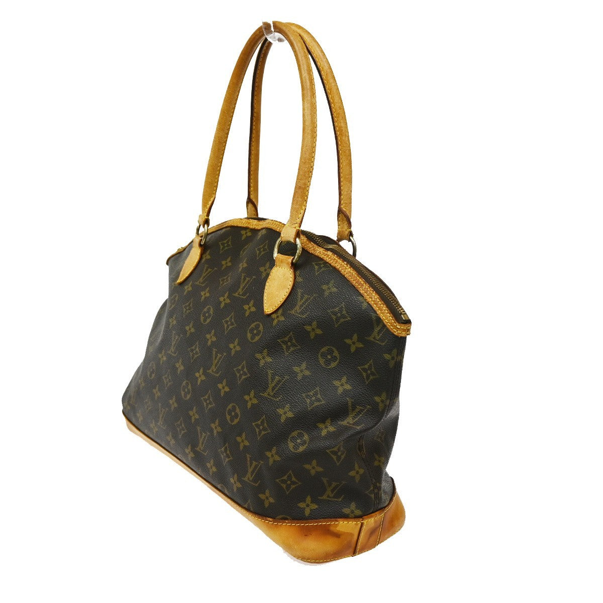 LOUIS VUITTON Lockit Horizontal Shoulder Bag Monogram Leather BN M40104 61CA553