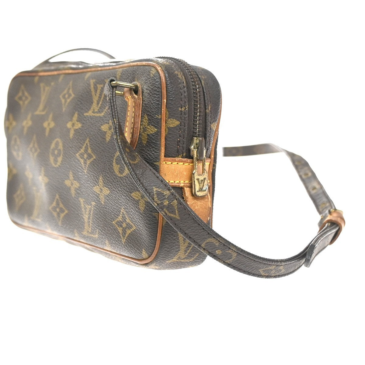 LOUIS VUITTON Marly Bandouliere Shoulder Bag Monogram Leather BN M51828 34CA800