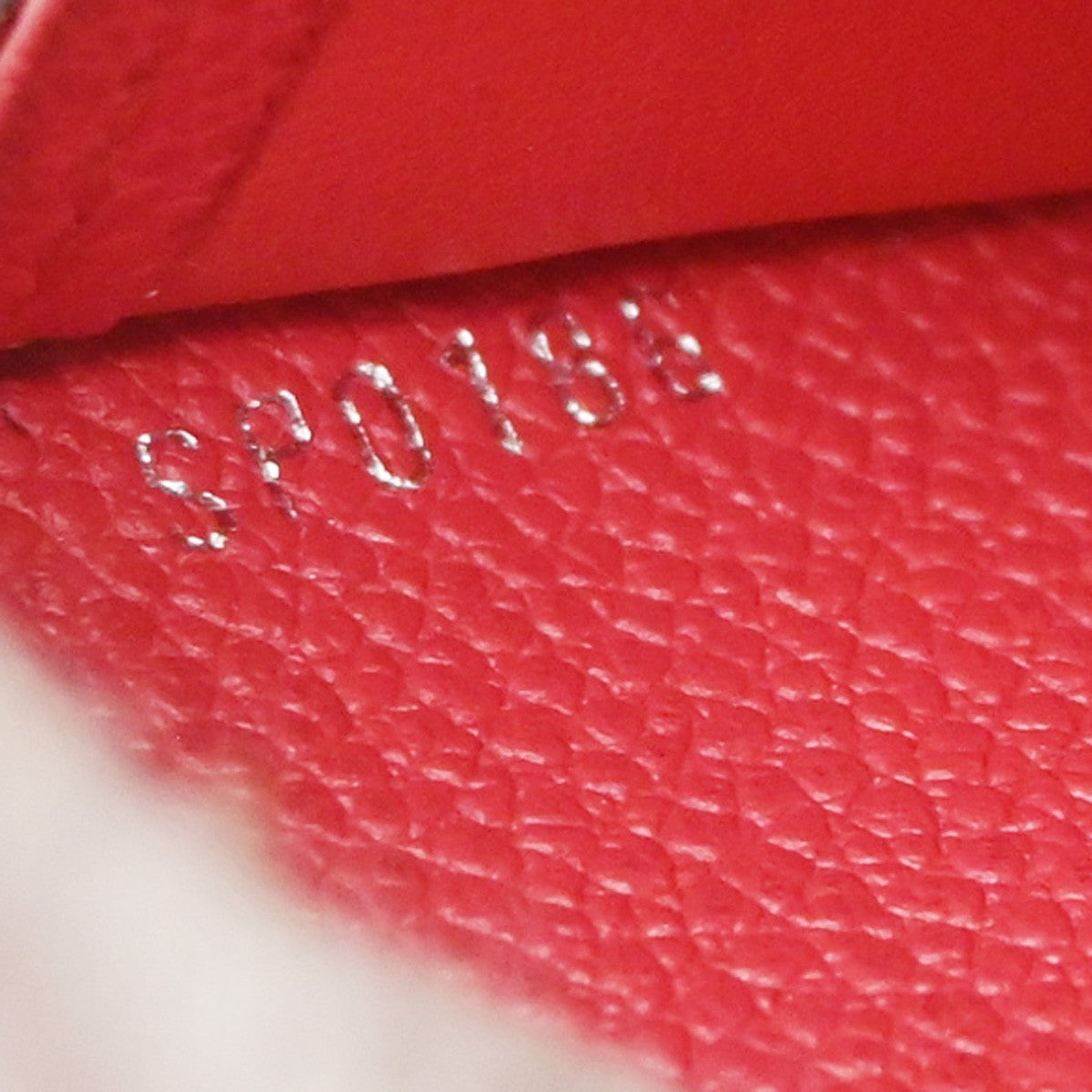 LOUIS VUITTON Zippy Wallet Long Wallet Monogram Empreinte Red M61865 66KC311