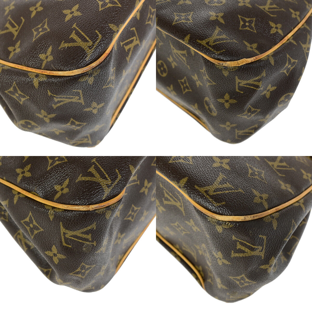 LOUIS VUITTON Batignolles Horizontal Shoulder Bag Monogram Brown M51154 10YF398