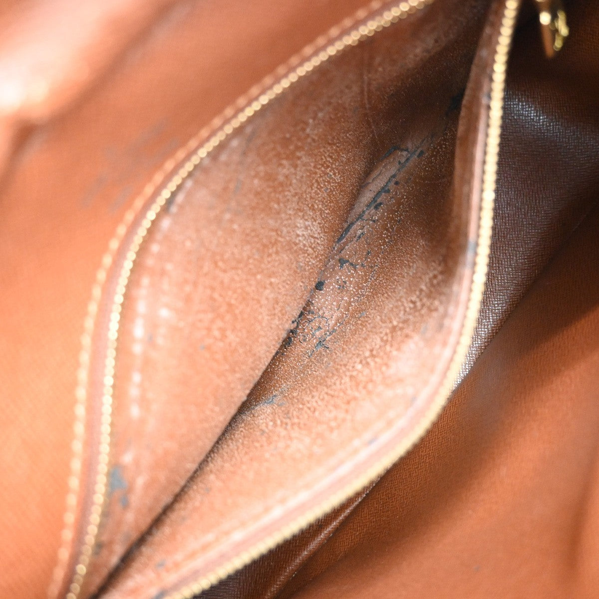 LOUIS VUITTON Boulogne 30 Shoulder Bag Monogram Leather Brown M51265 18KP009