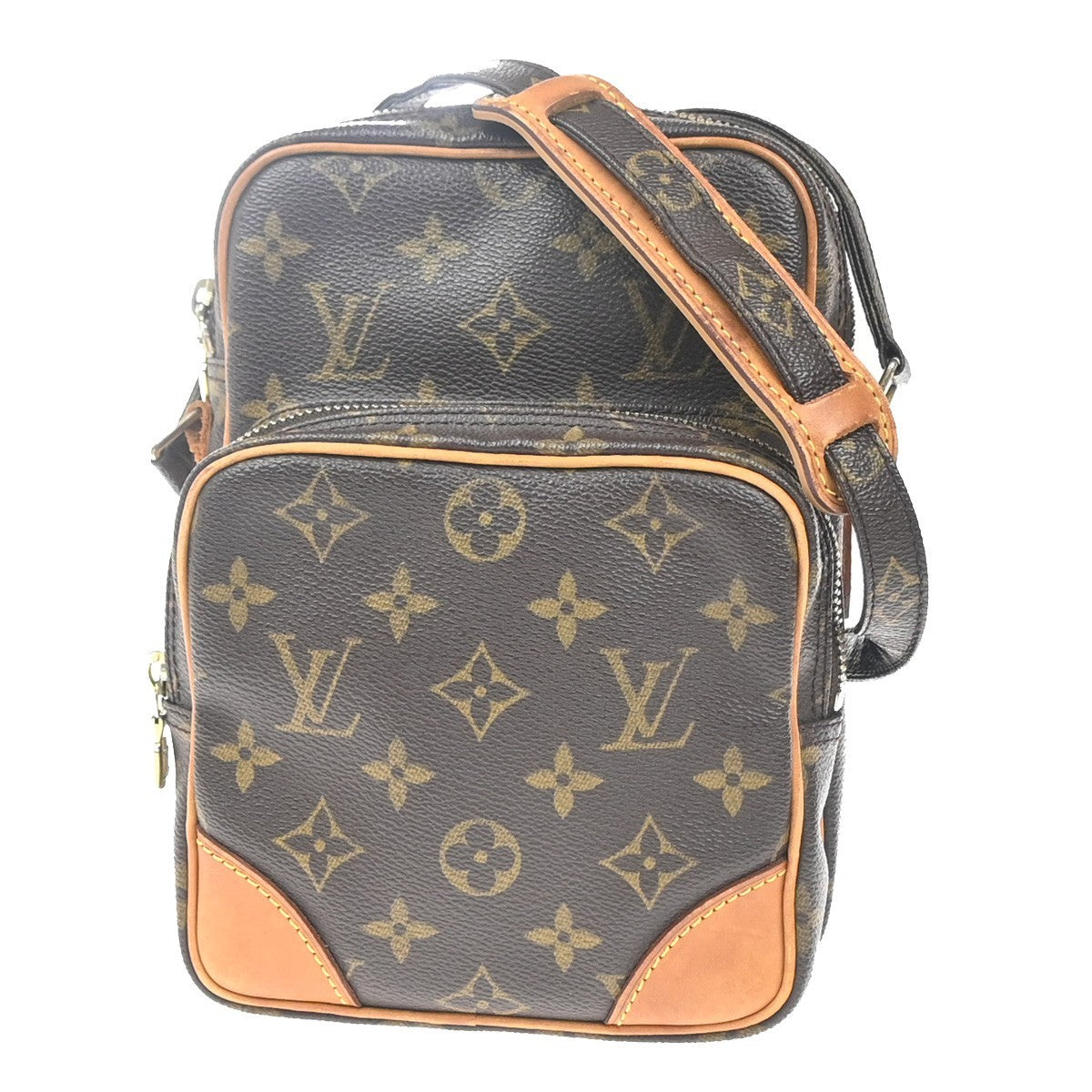 LOUIS VUITTON Amazon Crossbody Shoulder Bag Monogram Leather BN M45236 81KP545