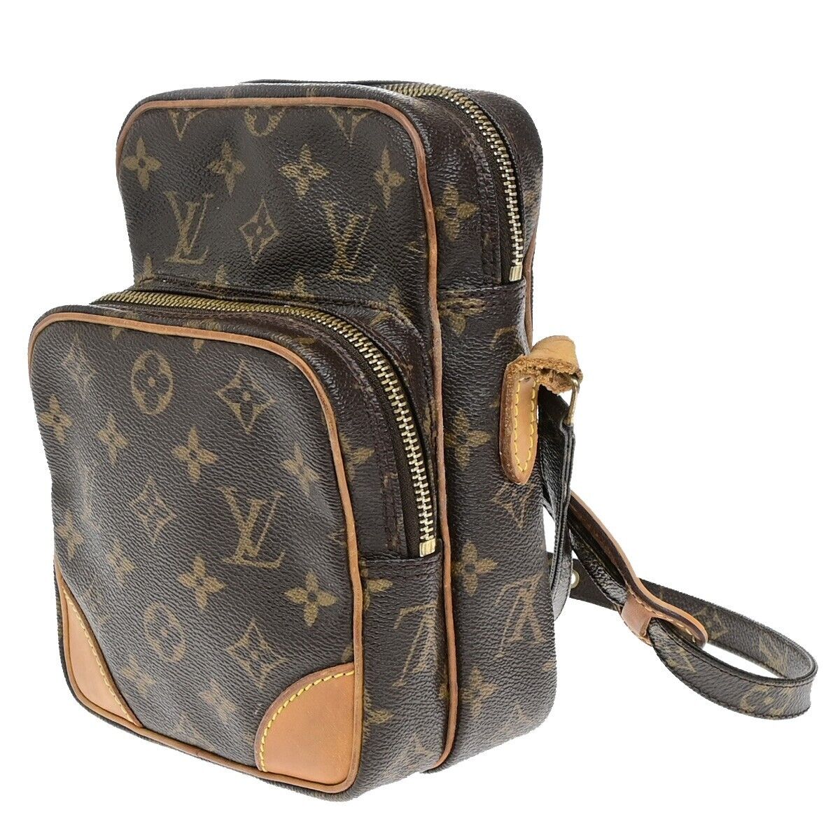 LOUIS VUITTON Amazon Crossbody Shoulder Bag Monogram Leather BN M45236 68ED748