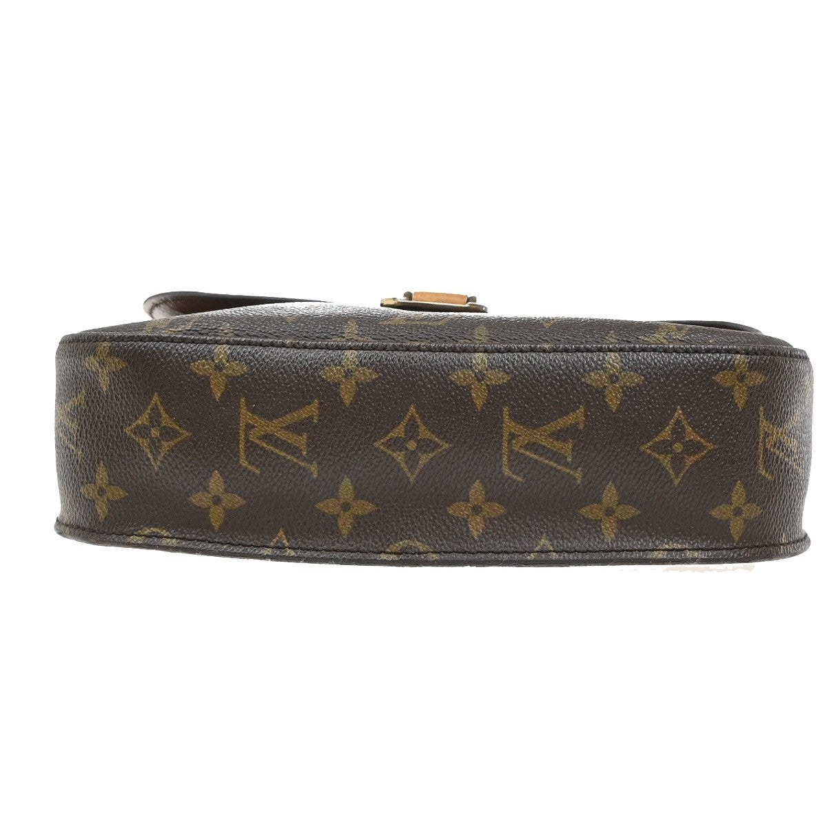 LOUIS VUITTON Saint Cloud GM Shoulder Bag Monogram Leather Brown M51242 30EF901