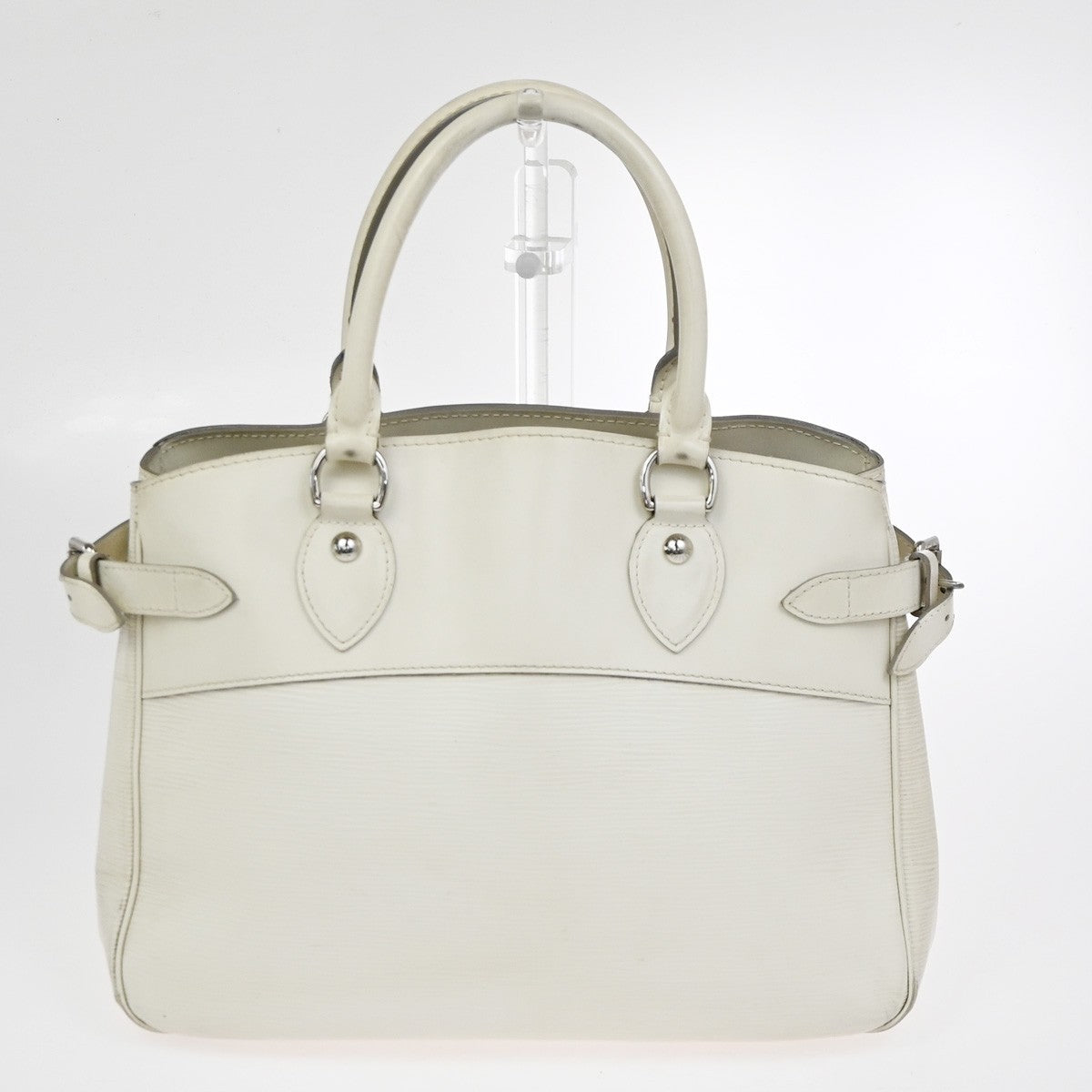 LOUIS VUITTON LV Logo Passy PM Hand Bag Epi Leather Ivoire France Ｍ5926J...
