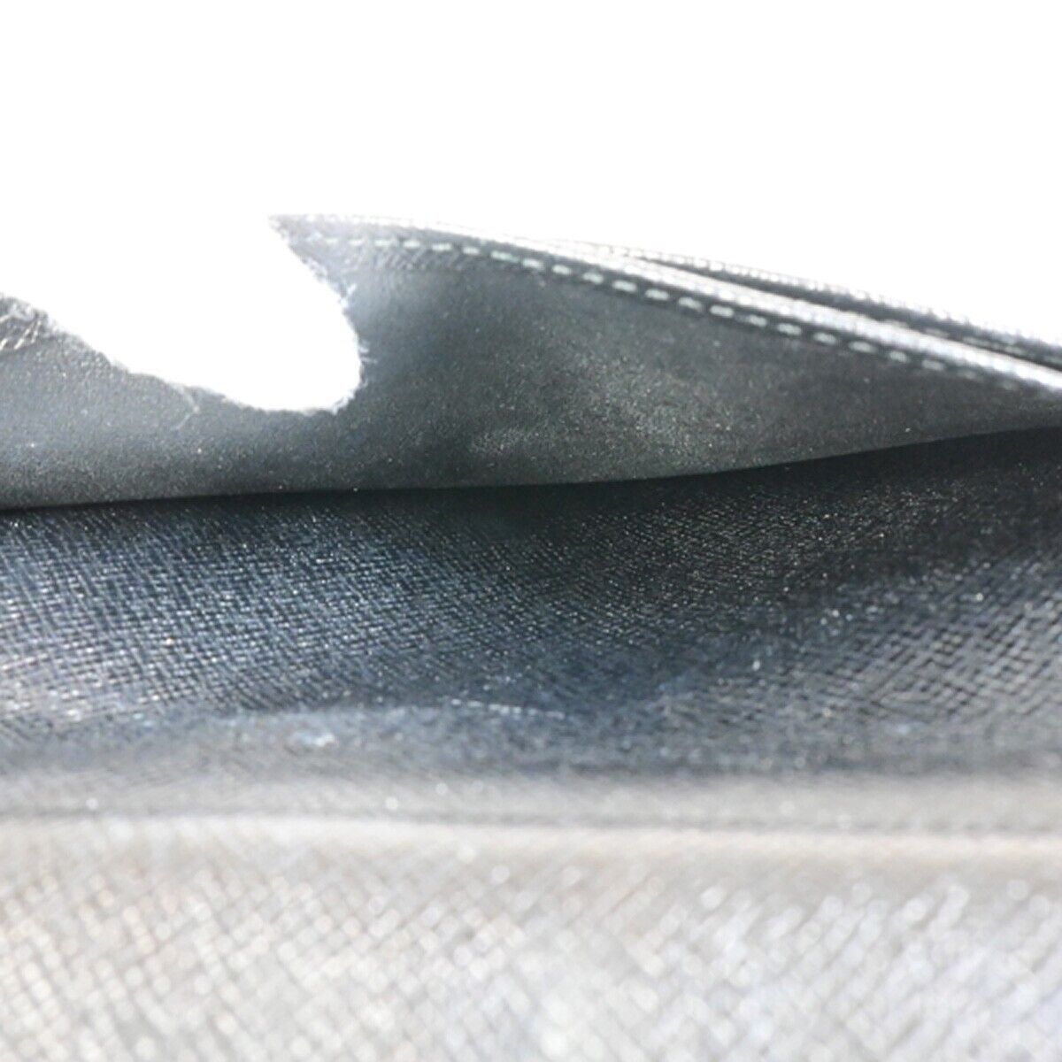 LOUIS VUITTON Portefeuille Viennois Long Wallet Epi Leather Black M63242 05FB089